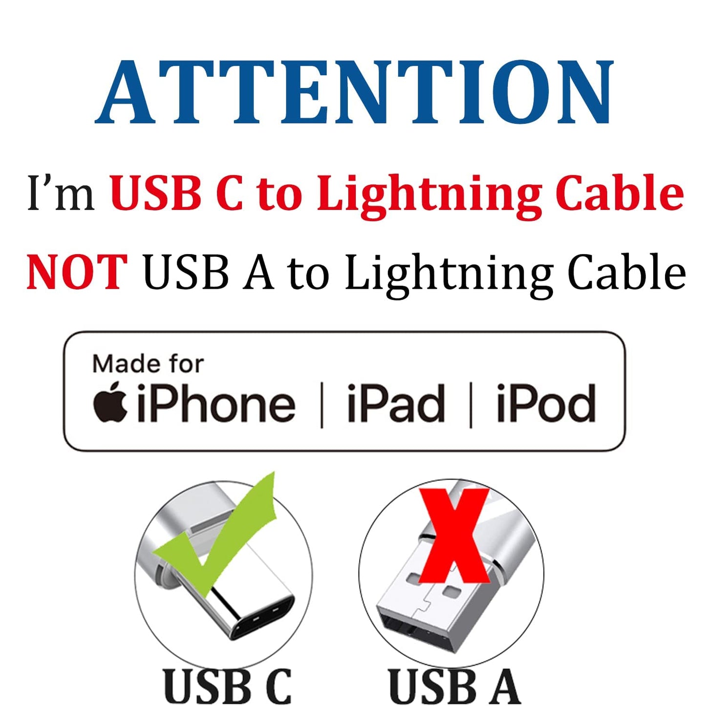 Yosou USB C to Lightning Cable 1M 2Pack Power Delivery USB C iPhone Cables MFi Certified Braided Type C iPhone Charger Cord Fast Charging Compatible iPhone 11 12 13 14 Pro Max X XS XR 8 7 6s Plus